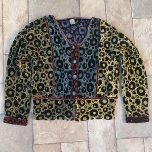 Vintage Cheetah Multi color Sweater